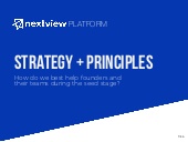 NextView Platform Strategy and Prin...